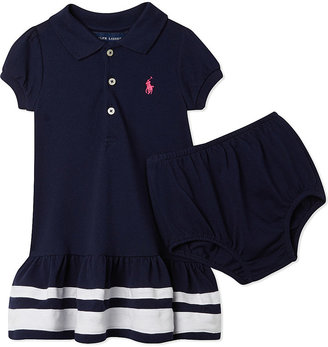 Polo Ralph Lauren Dress Set 3-24 Months - for Girls, Cruise navy