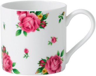 Royal Albert New country roses white casual modern ceramic mug