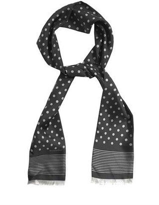 Dolce & Gabbana Polka-dot print silk scarf