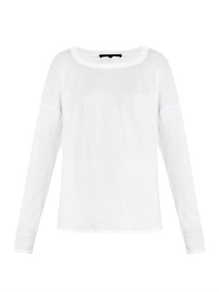 The Row Theda cotton-jersey top