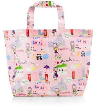 Harrods Small London Girl Bucket Bag