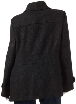 Apt. 9 hooded wool-blend coat - women's plus size
