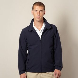 Nautica Big and tall navy funnel neck jacket