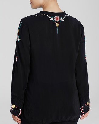 Johnny Was Collection Plus Boston Embroidered Tunic