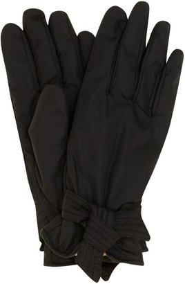 Isotoner Bow back water resistant glove