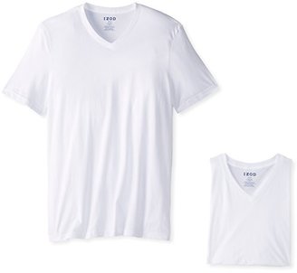 Izod Men's 3-Pack Basic V-Neck Shirt