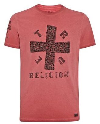 True Religion Studded Cross T-Shirt