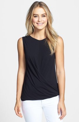 Vince Camuto Faux Wrap Sleeveless Top