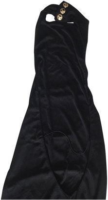 Balmain Black Viscose Dress