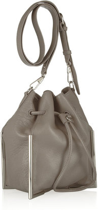 3.1 Phillip Lim Scout textured-leather drawstring bag