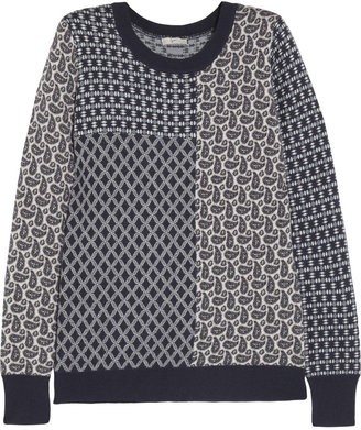 Joie Orina printed knitted sweater