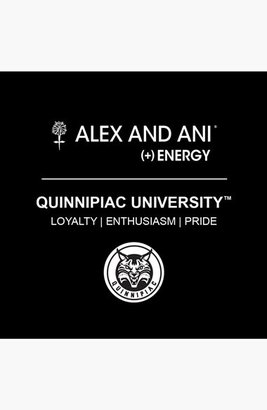 Alex and Ani 'Collegiate - Quinnipiac' Expandable Charm Bangle
