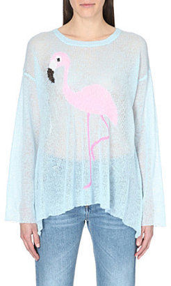 Wildfox Couture Pink Pet Roadie Knitted Jumper