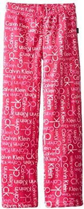 Calvin Klein Big Girls'  Logo Pajama Pant