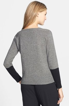 Eileen Fisher Colorblock Yak & Merino Sweater (Regular & Petite)