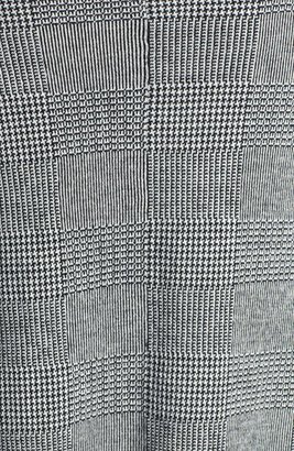 Classiques Entier Patchwork Pattern Wool & Cashmere Cape Back Sweater