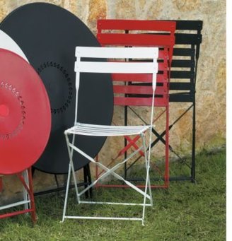 Ballard Designs Set of Two Cafe Folding Chairs