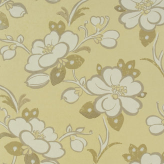 Designers Guild Amrapali Collection - Lotus Flower Wallpaper - P571/02 Gold
