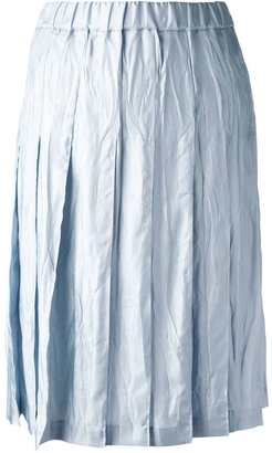 Marni pleated high waisted skirt
