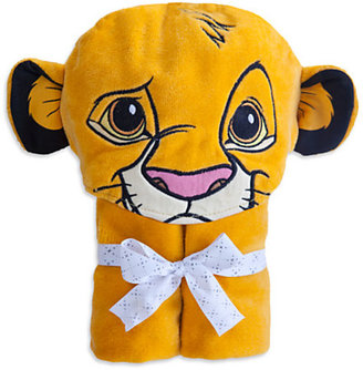 Disney Simba Hooded Towel for Baby - Personalizable