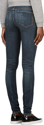 Marc by Marc Jacobs Blue Gaia Super Skinny Jeans