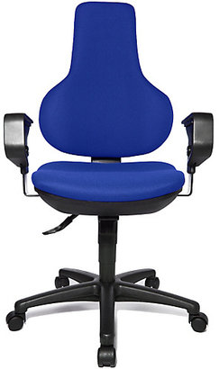 Topstar Ergonomic Swivel Adjustable Office Chair - Blue