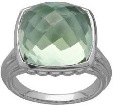 Lord & Taylor Sterling Silver & Quartz Doublet Ring