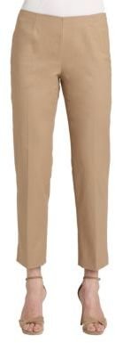 Lafayette 148 New York Stretch Cotton Ankle Pants