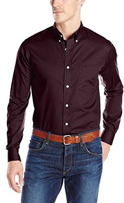Dockers Long-Sleeve Solid Button-Front Shirt