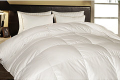 Royal Luxe Egyptian Cotton European White Down Comforter-Full/Queen