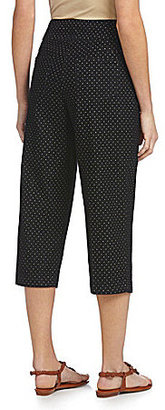 Westbound PARK AVE fit Dotted Capri Pants