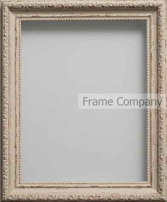 Brompton Frame Company Range 18 x 12-Inch Shabby Chic Picture Photo Frame, Vintage Cream
