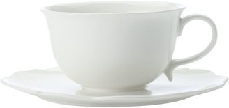 Maxwell & Williams White Basics White Rose Cup & Saucer, 230ml