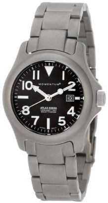 Momentum Women's 1M-SP01C0 Atlas Brown Dial Titanium Bracelet Watch