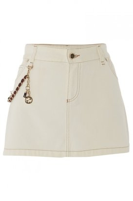 Gucci Cotton Denim Mini Skirt