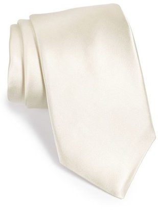 Nordstrom Men's Solid Satin Silk Tie