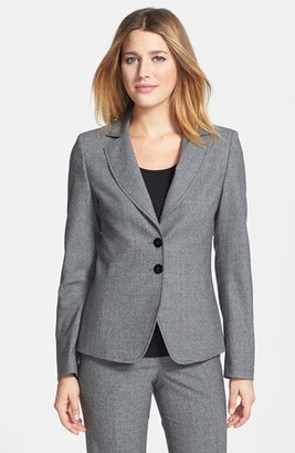 Santorelli Wool Flannel Suit Jacket