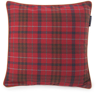 Lexington Checked Wool Cushion Cover - Red