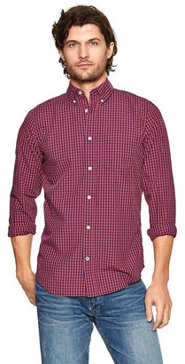 Gap Lived-in wash checkered shirt