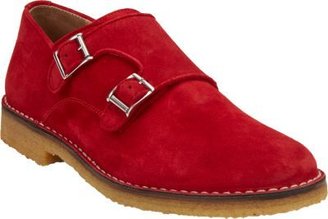 Barneys New York Suede Double-Monk Shoes