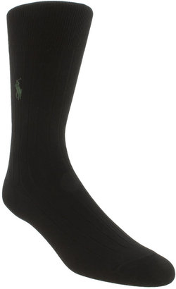 Polo Ralph Lauren Accessories Navy Egyptian Ribbed Socks
