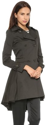Alice + Olivia Double Breasted Trench