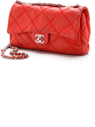 WGACA What Goes Around Comes Around Chanel Crazy Stitch Bag (Previously Owned)