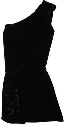 Maje Black Silk Dress
