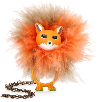 N2 Le Pompon Convertible Fox Necklace/Ring