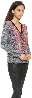 Twelfth St. By Cynthia Vincent Marled Pullover