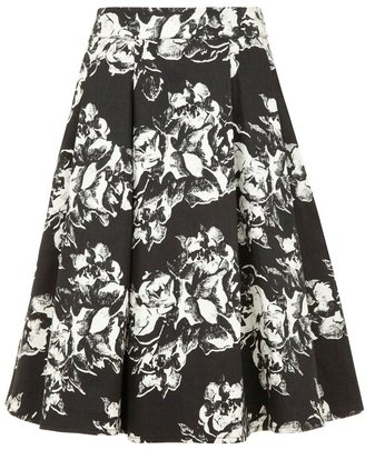 Yumi City Floral Print Skirt