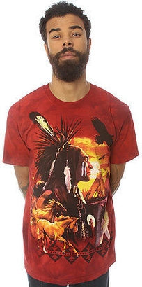 The Mountain The Leader of The Tribe Tee in Red