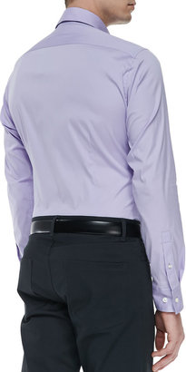 Theory Sylvain Sport Shirt, Lavender
