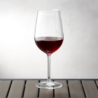 Crate & Barrel Acrylic Wine Glass
